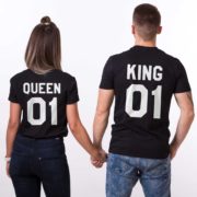 King 01, Queen 01, Black/White