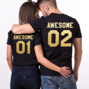 Awesome 01 Awesome 02, Black/Gold