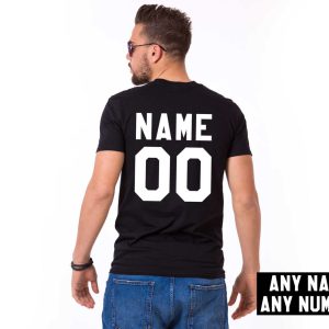 Custom shirt, Personalized name shirt, Custom numbers shirt, Any name, Any number, UNISEX
