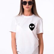 Alien Shirt, White/Black