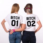 Bitch 01 Shirts, Matching Best Friends Shirts, Unisex