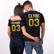 Bonnie Clyde 03, Matching Couples Shirts