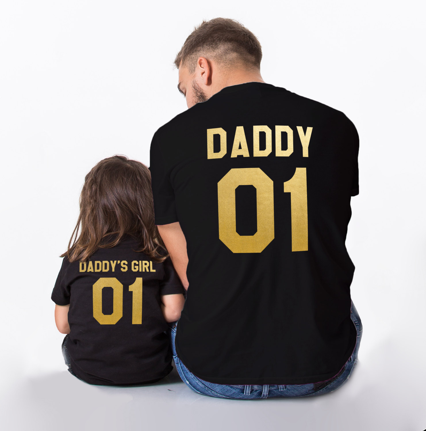 Daddy And Me Family Matching Clothes Daddy And Daddys Little Girl