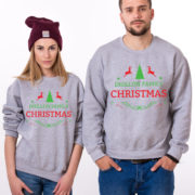 Custom name Christmas family sweatshirt, Ugly Christmas sweater, Family matching sweaters, UNISEX 4