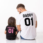 Daddy, Daddy’s Girl, Black/Pink, White/Black