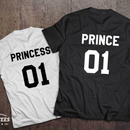 Prince princess shirts, Prince princess shirts for kids, UNISEX