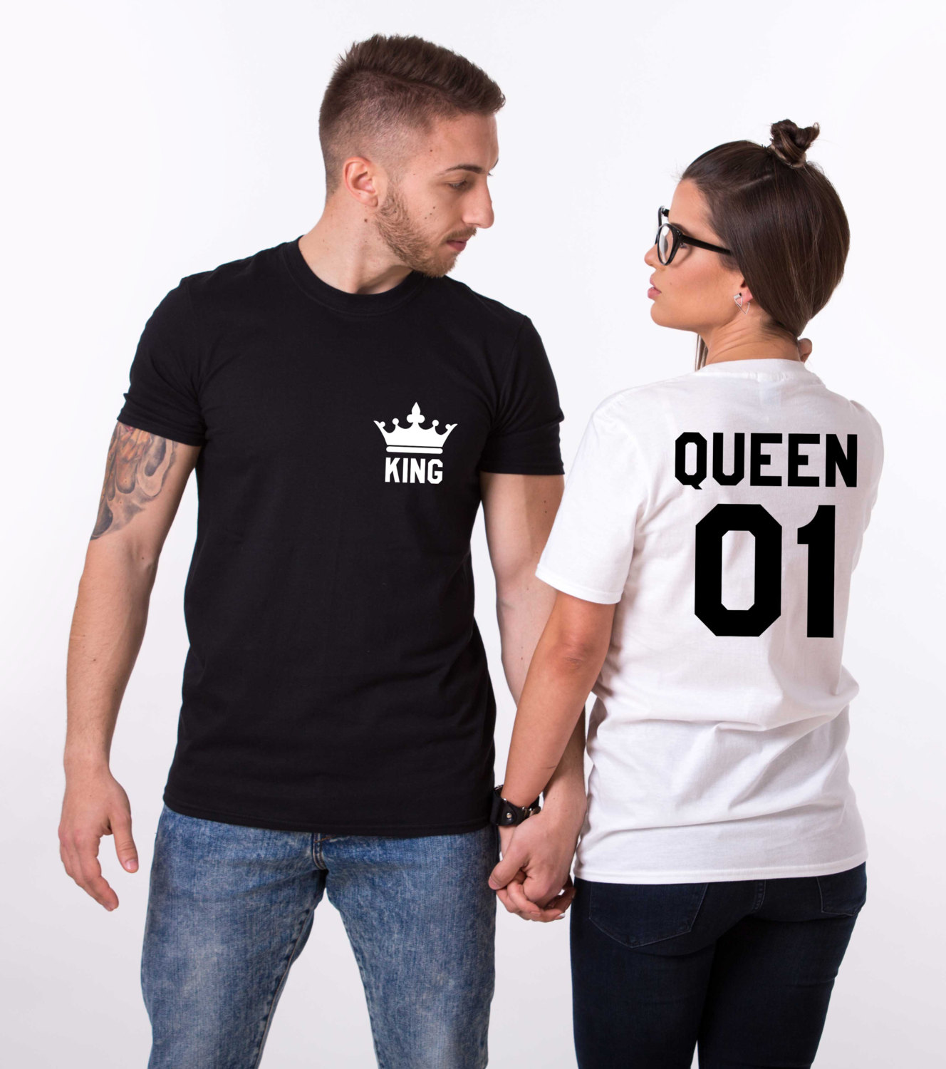 binden Serie van weggooien King Queen Shirts, King Queen 01, Couples Shirts