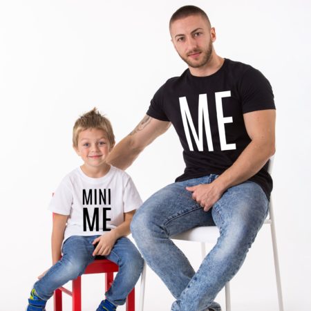Me, Mini Me, Matching Father Kid Shirts