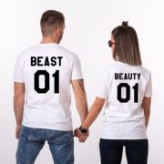 Beauty 01 and Beast 01, White/Black