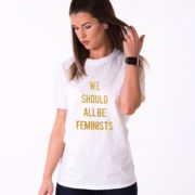 We Should All Be Feminists, White/Gold