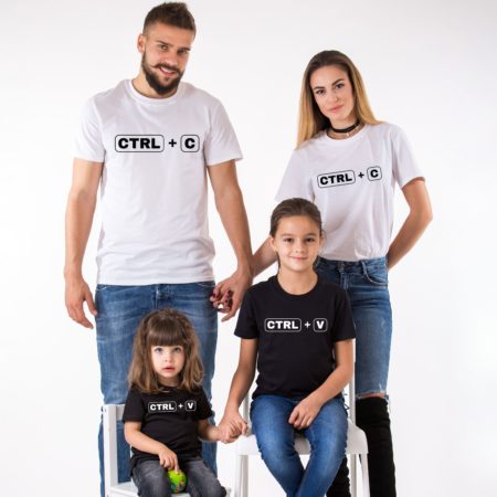 Ctrl+C, Ctrl+V, Matching Family Shirts
