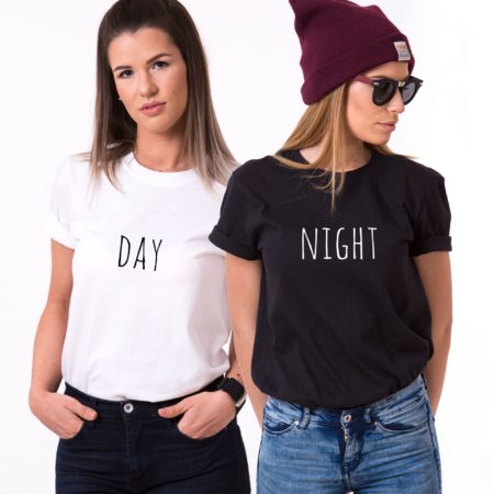 Day Night Matching Shirts, Matching Best Friends Shirts