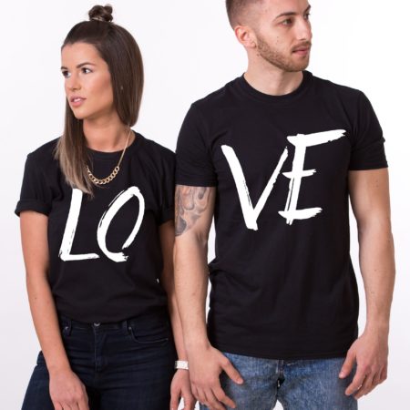 LOVE Couples Shirts, Matching Couples Shirt, Unisex