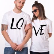 LOVE Couples Shirts, Matching Couples Shirt, Unisex