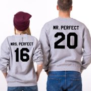 Mr. Perfect, Mrs. Perfect, Gray/Black