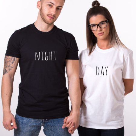 Day Night Shirts, Matching Couples Shirts