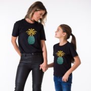 Pineapple Shirts, Glitter, Matching Mommy and Me Shirts