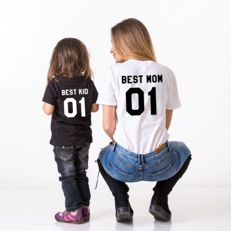 Best Mom Best Kid Shirts, Matching Mommy and Me Shirts