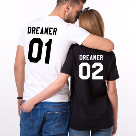 Dreamer Couples Shirts, Dreamer 01, Matching Couples Shirts