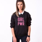 GRL PWR, Black/Pink