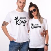 I’m Her King, I’m His Queen, White/Black