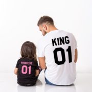 King 01, Princess 01, Black/Pink, White/Black