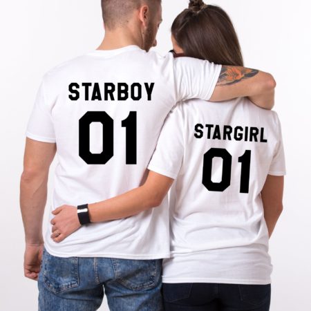 Starboy Stargirl Shirts, Matching Couples Shirts, UNISEX