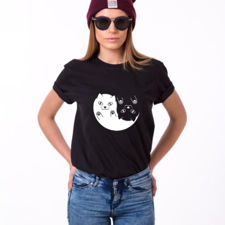 Yin Yang Kittens Shirt, Yin Yang Shirt, Cat Shirt, Unisex