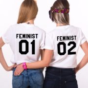 Feminist 01, Feminist 02, White/Black