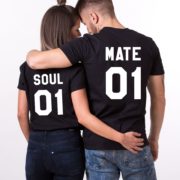 Soul Mate Shirts, Soul Mate 01 Shirts, Matching Couples Shirts