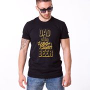 Dad of the Year Shirt, Black/Gold