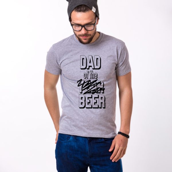 Dad of the Year Shirt, Gray/Black