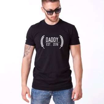 Daddy Est. Shirt, Daddy Shirt, Father's Day, Father's Day Shirt