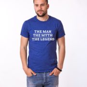 The Man The Myth The Legend Shirt, Blue/White