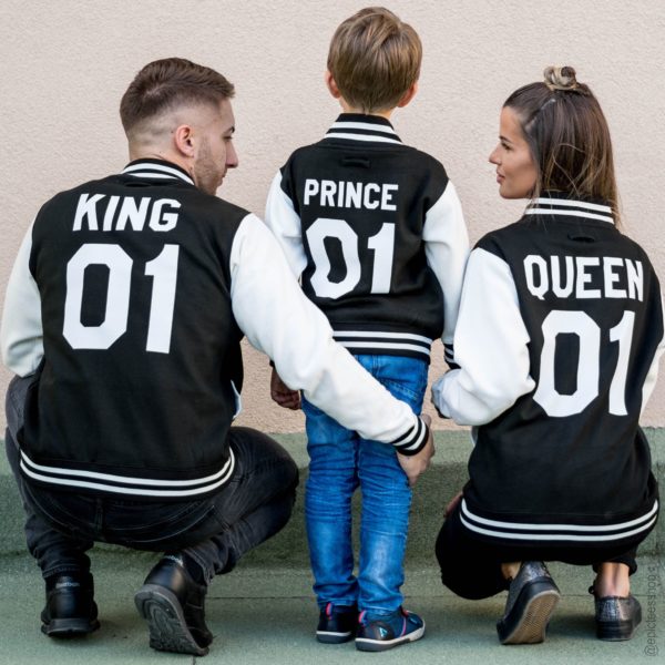 Varsity Jacket, King 01, Queen 01, Prince 01