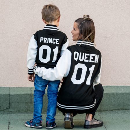 Queen 01 Prince 01 Varsity Jackets, Matching Jackets, UNISEX