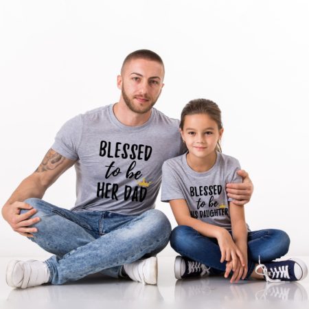 Father Daughter Shirts, Blessed To Be Her Dad, His Daughter