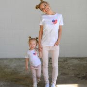 American Flag Pocket, 4th of July, Matching Family Shirts