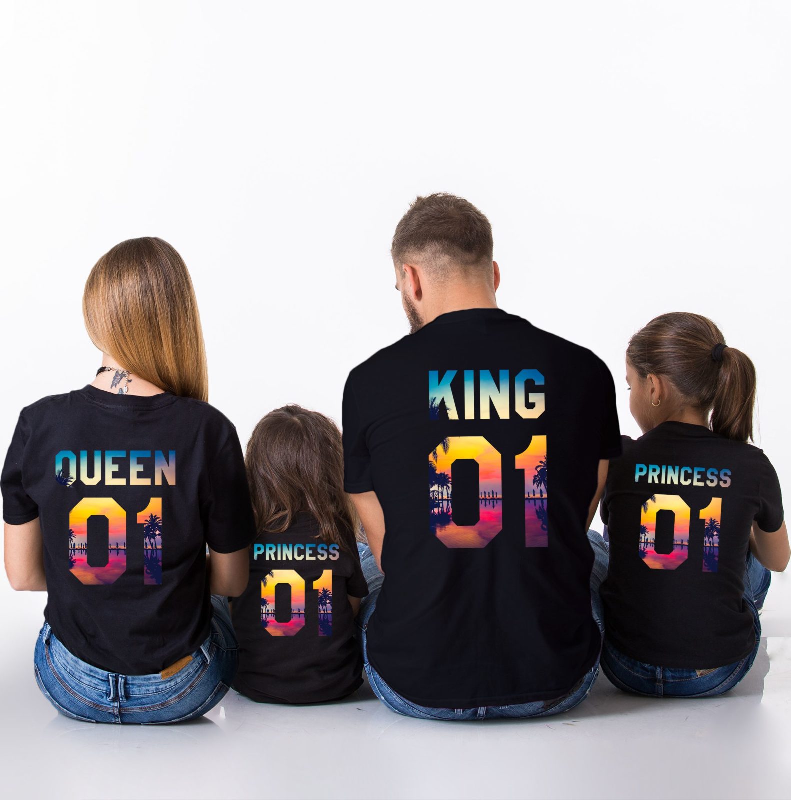 Family Vacation Shirts, King, Queen, Prince, Princess