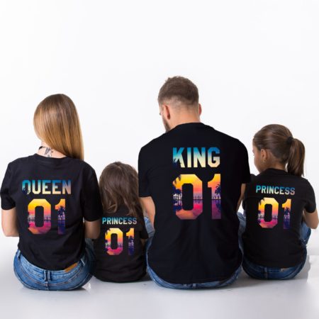 Family Vacation Shirts, King, Queen, Prince, Princess