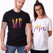 Mr and Mrs Summer Shirts, Tropical Collection, Matching Couples Shirts