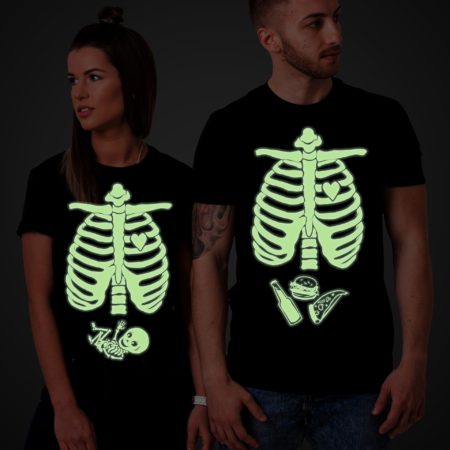 Maternity Shirt, Halloween Skeleton Shirts, Baby Boy, Couples Shirts