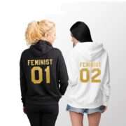 Feminist 01 Feminist 02 Hoodies