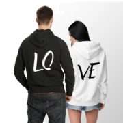 LOVE Hoodies for Couples