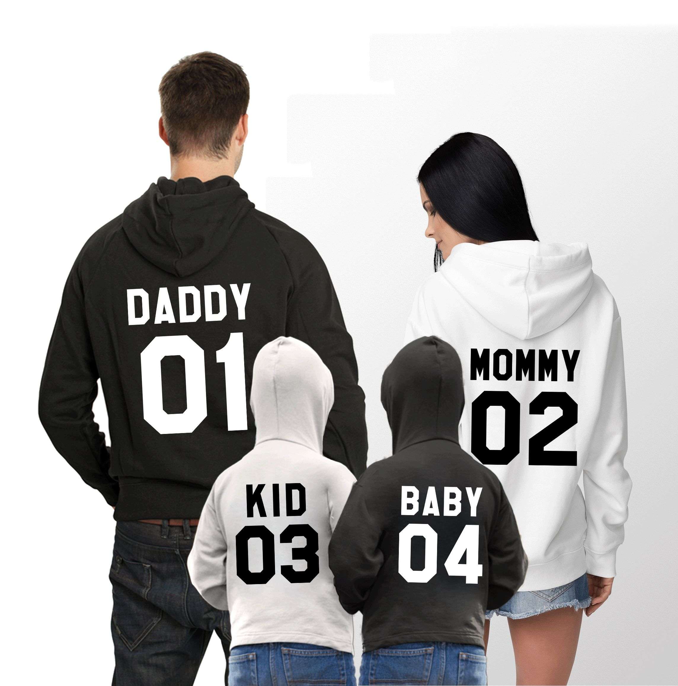 mommy baby hoodie