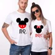 Mr Mrs Mickey Shirts, Matching Couples Shirts, Anniversary Shirts