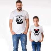 Daddy Baby Mickey Shirts, Matching Daddy and Me Shirts