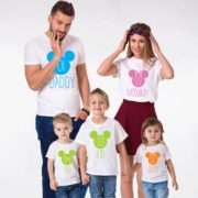 Mommy Daddy Baby Vacation Shirts, Matching Family Shirts
