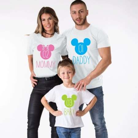 Mommy Daddy Baby Vacation Shirts, Matching Family Shirts