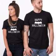 Happy Halloween Couple Shirts, Matching Couple Shirts, Halloween Shirts